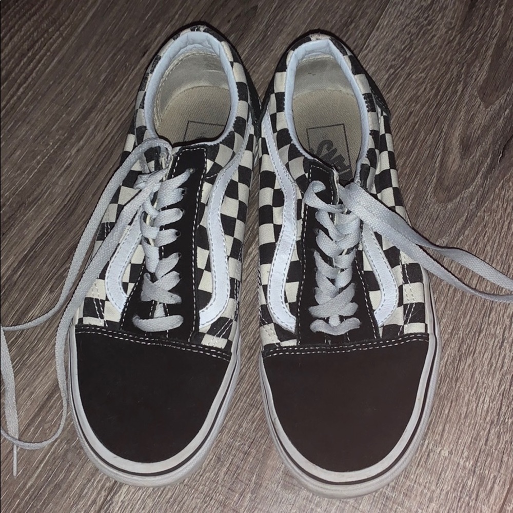 Checkered Vans - image 1